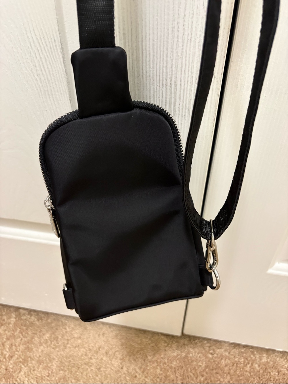 INICAT Black Nylon Crossbody Bag